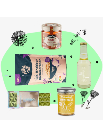 vegane Geschenke vegane Feinkostbox vegane Delikatessen