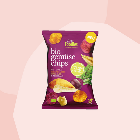 Best Foodies Gemüse Chips Pastinake Süßkartoffel Rote Rübe Meersalz Gourmet Geschenke Feinkost Delikatessen Manufakturen Online Shop Feinkostladen Köln