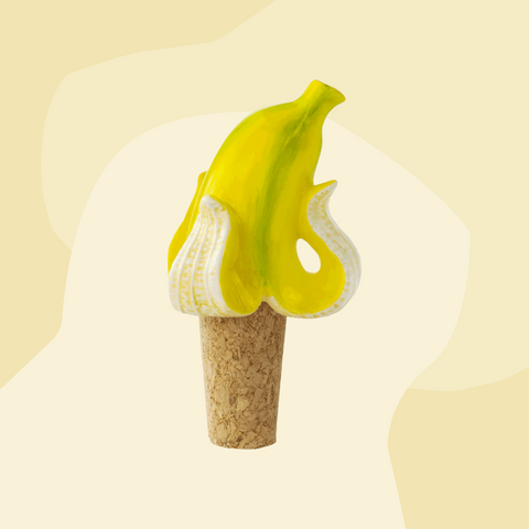 Donkey Weinverschluss Banane Flaschenverschluss Korken Sekt Feinkost Geschenk Foodies Gourmet Feinkosktladen Koeln Feinkostladen Online Shop