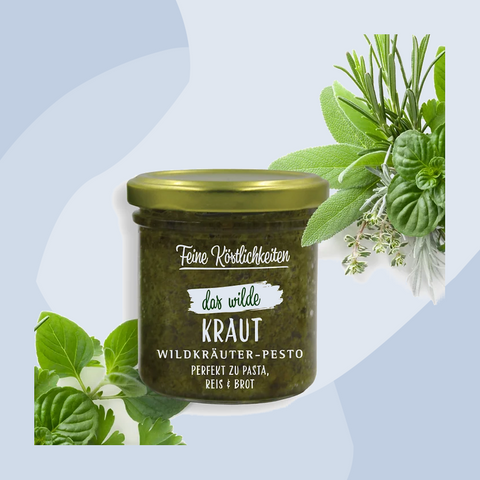 Feine Köstlichkeiten Pesto Wildkräuter Vegan Feinkost Delikatessen Manufakturen Geschenke Köln Online Shop Feinkostladen Gourmet Genuss