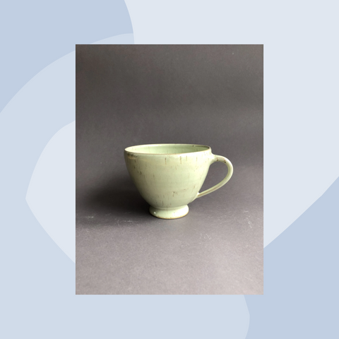 Franziska M. Koellner Cafe Au Lait Tasse Nizza Dunkelgrün Geschenke Koeln Geschenkeladen Online Shop Gourmets Foodies