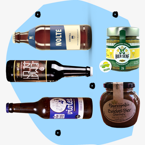 Geschenkbox Bier Geschenke Feinkost Online Shop Köln Feinkostladen Geschenkset Spezialitäten Manufakturen Geschenkset