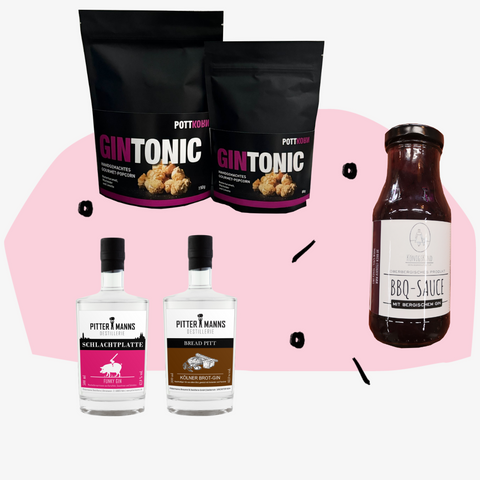 Gin Geschenkbox Geschenke Geschenkset Feinkost Delikatessen Manufakturen Spezialitäten besonders Lebensmittel Feinkostladen Feinkostgeschäft Geschenkeladen Concept Store Köln Online Shop
