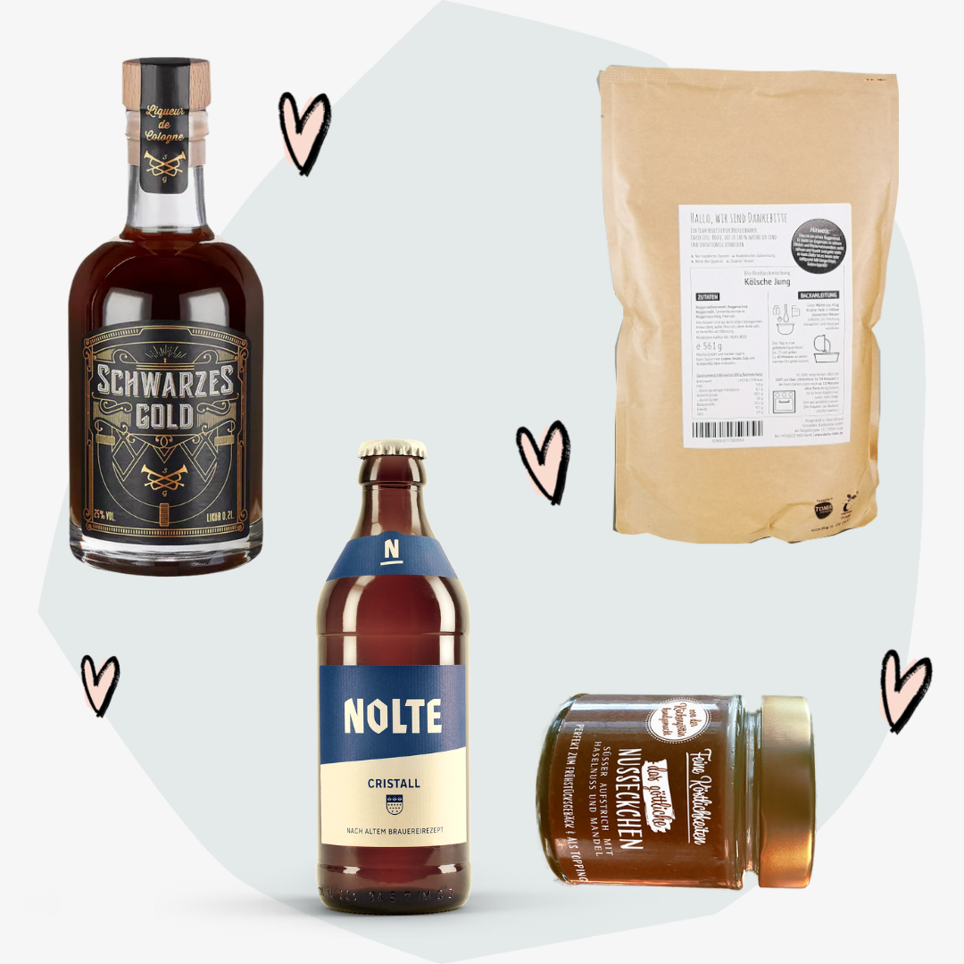 Geschenkbox Köln - Kölner Leckereien & Schnaps – Lotta wünscht