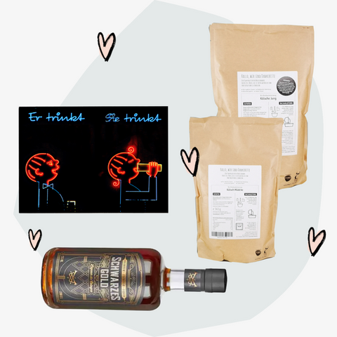 Geschenkbox zur Hochzeit Geschenke Geschenkideen Köln Feinkost Feinkostladen Online Shop Concept Store Delikatessen