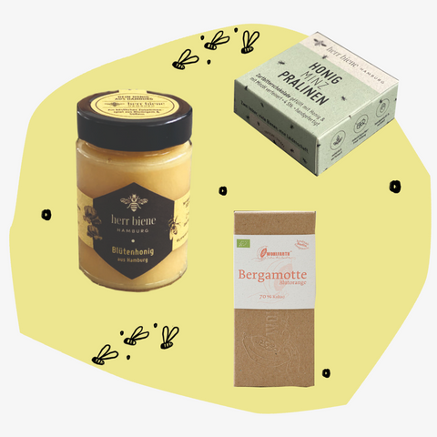 Geschenkbox Honig Feinkost Online Shop Geschenke Spezialitäten Genuss Delikatessen Köln Manufakturen Gourmet