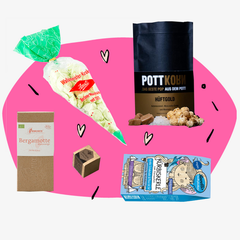 Geschenkbox Naschkatze Süßigkeiten Snacks Feinkost Delikatessen Online Shop Geschenke Köln Manufakturen Spezialitäten