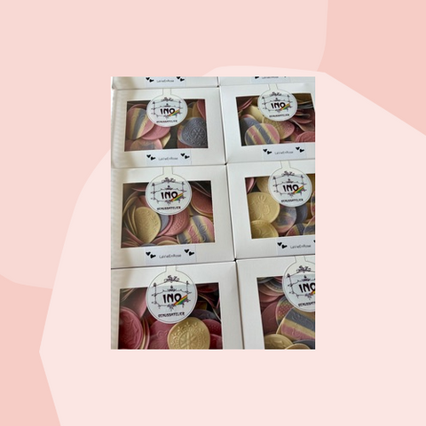 INO Genuss Nudeln Regenbogen Corzetti La Vie en Rose vegan Feinkost Delikatessen Spezialitäten Genuss Gourmet Foodies handgemacht Köln Online Shop Feinkostladen