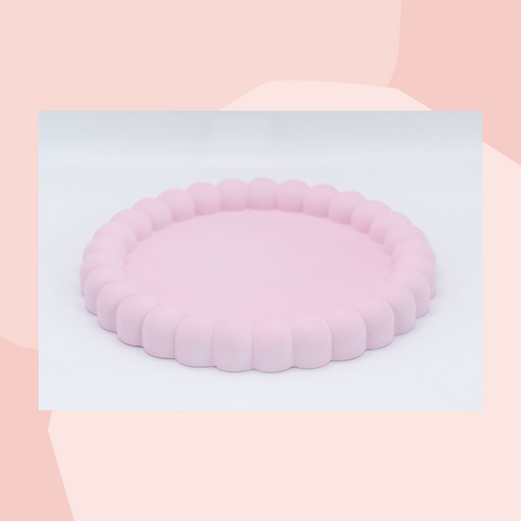JENP Tablett Käseplatte rosa Geschenke Koeln Geschenkeladen Online Shop Gourmets Foodies Feinkostladen