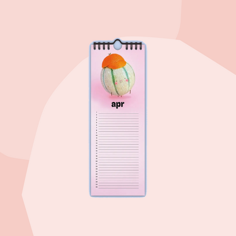 Selekkt Wandkalender 2026 Funny Faces Foodies Gourmet Geschenk Feinkost Feinkostladen Geschenkeladen Köln Online Shop April