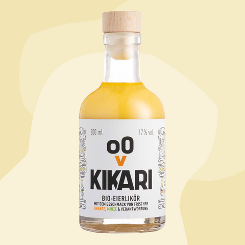 Kikari Eierlikör Minze Orange Fürstenhof Feinkost Delikatessen Manufakturen Geschenke Feinkost Online Shop Köln Feinkostladen 200 ml