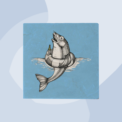 Ligarti Fliese Untersetzer Naturstein Bier Fisch Feinkost Online Shop Feinkostladen Geschenke Geschenkeladen Köln Foodies Gourmets