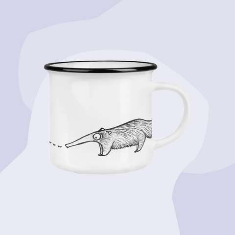 Ligarti Keramik Tasse Schleckbert Ameisenbär Geschenke Koeln Geschenkeladen Online Shop Gourmets
