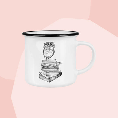 Ligarti Keramik Tasse Büchereule Geschenke Koeln Geschenkeladen Online Shop Gourmets