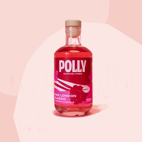 Alkoholfreie Gin-Alternative Pink London Classic POLLY Feinkost Delikatessen Manufakturen Geschenke Köln Onlineshop Geschenkbox Muttertag Mama