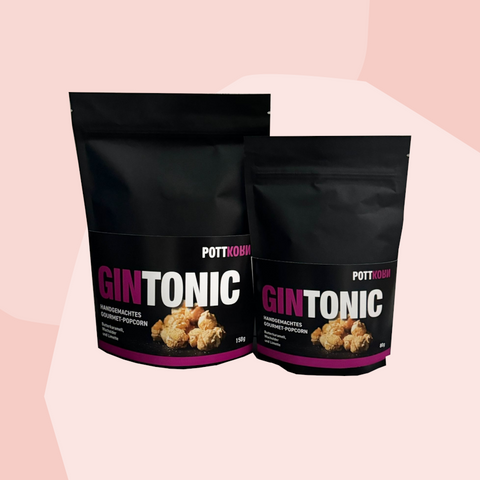 Popcorn Gin Tonic? mit Wacholder, Limette und Butterkaramell Pottkorn GmbH Feinkost Delikatessen Manufakturen Geschenke Köln Online
