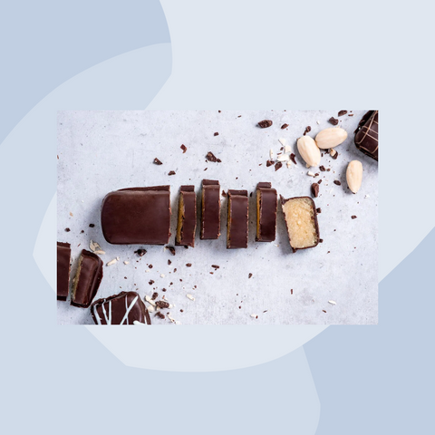 Samura Stralsund Marzipanbrot Zartbitterschokolade vegan Geschenke Feinkost Online Shop Delikatessen Spezialitäten Köln Feinkostladen Weihnachten Foodies