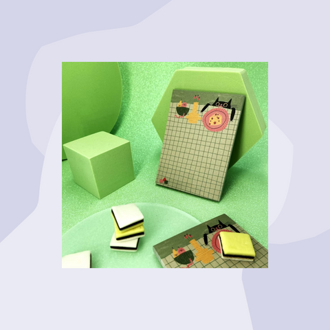 Slinga Notizblock Katze Käse Geschenke Köln Online Shop Geschenkeladen Feinkostladen Feinkost Gourmets Foodies