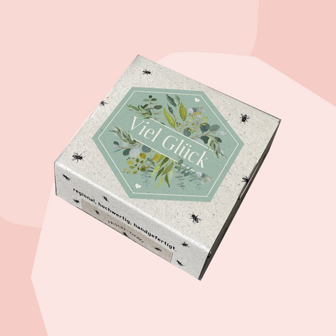 herr biene Honig-Zitrone-Pralinen Viel Glück Feinkost Delikatessen Köln Geschenke Online Shop Manufakturen Spezialitäten