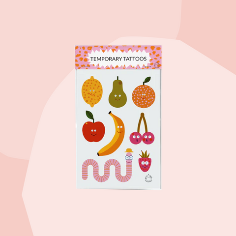jungwiealt temporäre Tattoos Obst Früchte Geschenke Feinkost Delikatessen Manufakturen Köln Onlineshop