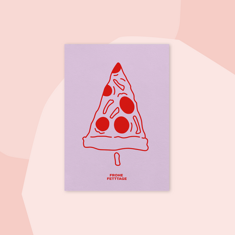 studio ciao Postkarte Weihnachten Pizza Geschenke Geschenkeladen Köln Feinkostladen Online Shop Gourmets