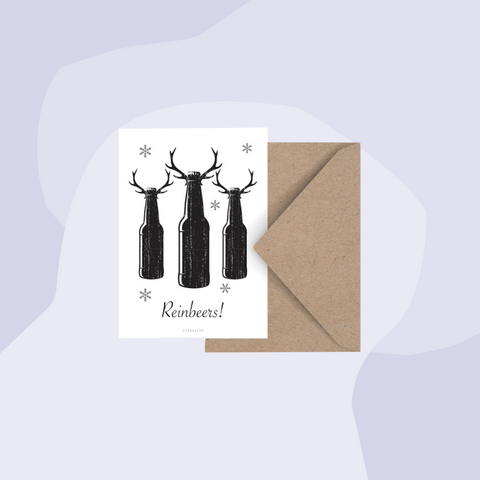 Postkarte: Reinbeers!