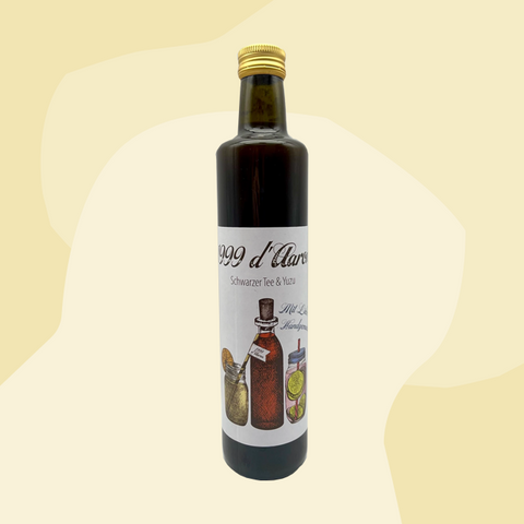 1999 D'Aaron Sirup Schwarzer Tee Yuzu Eistee Feinkost Delikatessen Manufakturen Geschenke Köln Online