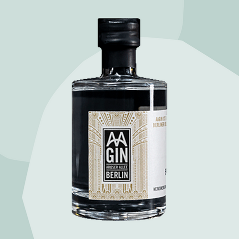 AAGIN Dry Gin Miniatur Feinkost Delikatessen Manufakturen Geschenke Köln Online