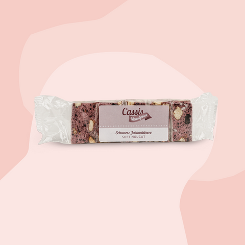 Soft Nougat mit schwarzer Johannisbeere Cassismanufaktur Feinkost Delikatessen Manufakturen Geschenke Köln Online