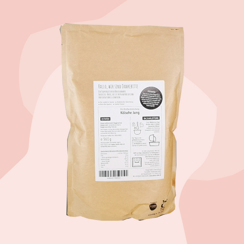 Backmischung Brot Roggenvollkornbrot Kölsche Jung Feinkost Delikatessen Manufakturen Geschenke Köln Onlineshop Geschenkbox Papa Vatertag Feinkostladen vegan