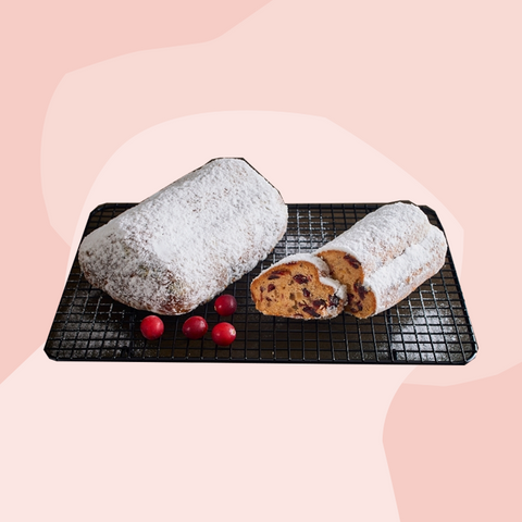 Stollen mit Cranberries Manke & Coldewey Feinkost Delikatessen Manufakturen Geschenke Köln Onlineshop