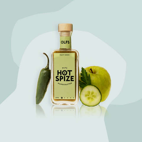 Olfs Hot Spize Chilisauce: Fruity Green Olfs Spize Feinkost Delikatessen Manufakturen Geschenke Köln Onlineshop
