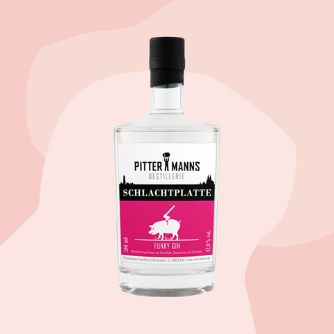 Pittermanns Schlachtplatte Gin 0,5 Liter Feinkost Online Shop Delikatessen Manufakturen Genuss Geschenke Köln