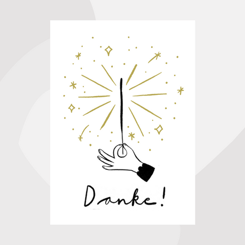 Postkarte Danke Anker Design Grafik Geschenke Köln Onlineshop