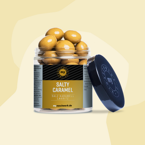 Salty Caramel Salz Karamell Lakritz mynaschwerk Feinkost Delikatessen Manufakturen Geschenke Köln Online Shop