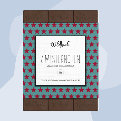 Vollmilchschokolade Zimtsternchen