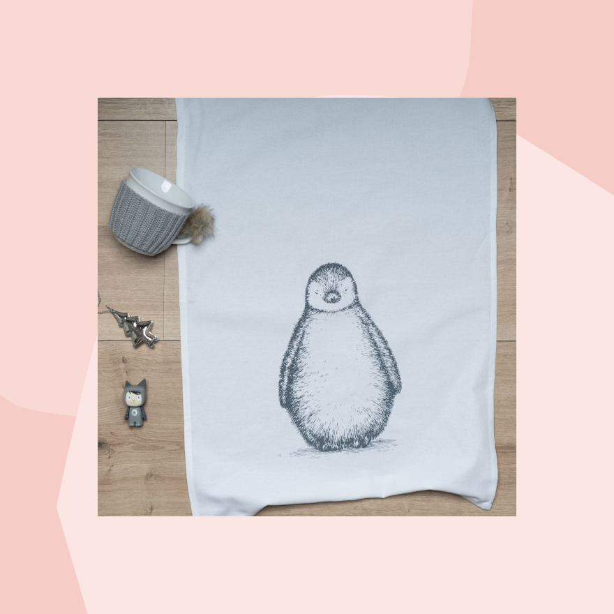 1730 Geschirrtuch Handtuch Geschirrtuch Abtrockner Pinguin Baumwolle Aufdruck Geschenke Geschenkeladen Köln Feinkostladen Online Shop Gourmet