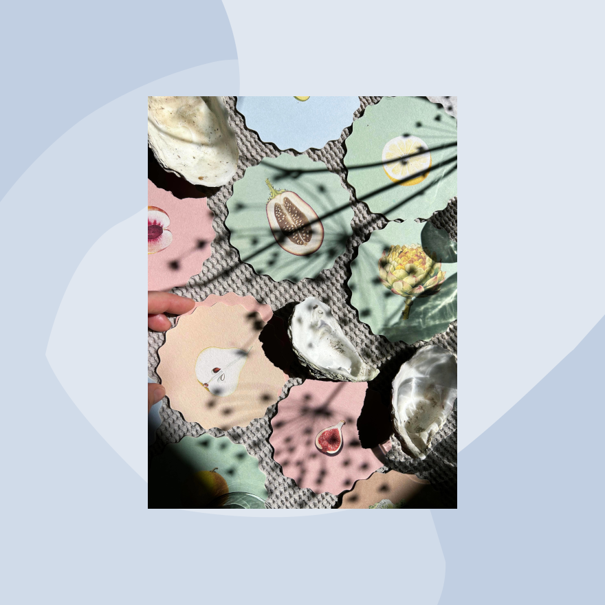 30x40 Untersetzer Obst Gemüse Design minimalistisch Non-Food Concept Store Feinkostladen Feinkost Geschenke Geschenkeladen Online Shop Foodies Gourmets 