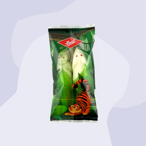 Aseli Schaumzuckermäuse Schaumzuckerkrokodil Waldmeister Traditionsgeschmack  Feinkost Online Shop Köln Spezialitäten Delikatessen Geschenke Gourmet Feinkostladen