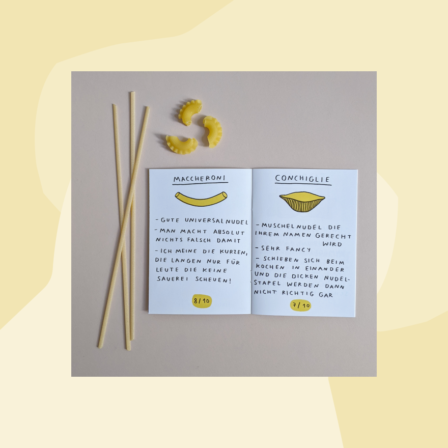 Nudelzine: Das Nudelgericht