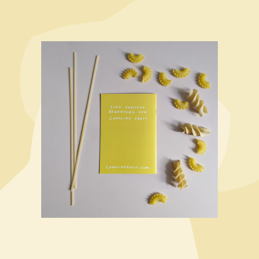 Nudelzine: Das Nudelgericht