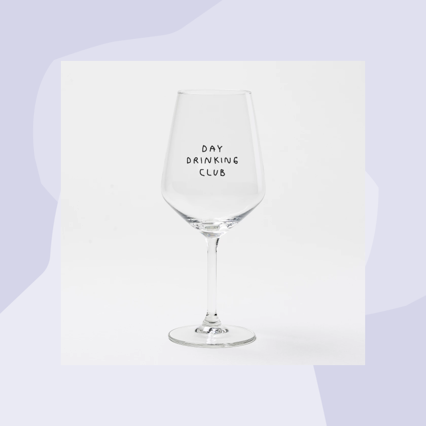 Day Drinking Weinglas Selekkt Johanna Schwarzer Geschenk Foodies Gourmets Online Shop Köln Geschenkeladen