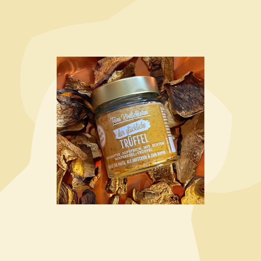 Feine Köstlichkeiten Trüffel Creme Aufstrich für Pasta zum Dippen