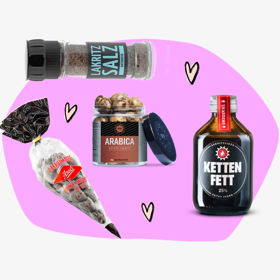 Geschenkbox Lakritz Feinkost Online Shop Delikatessen Geschenke Feinkostladen Köln Manufakturen Spezialitäten besonders