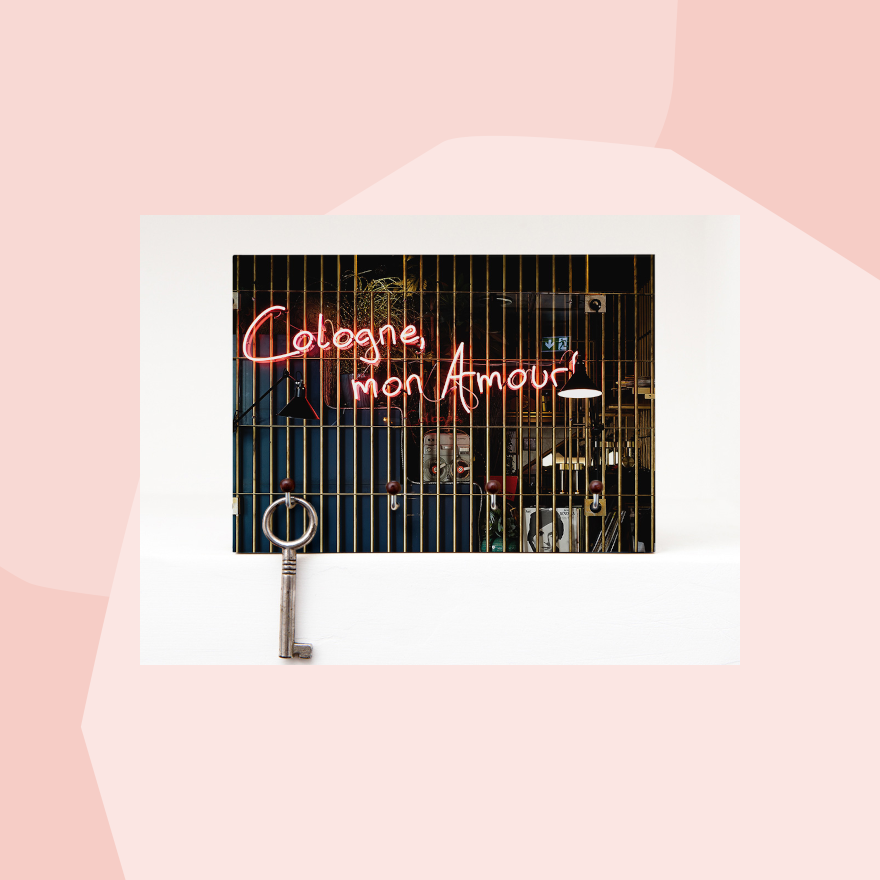 Schlüsselbrett: Cologne. Mon Amour