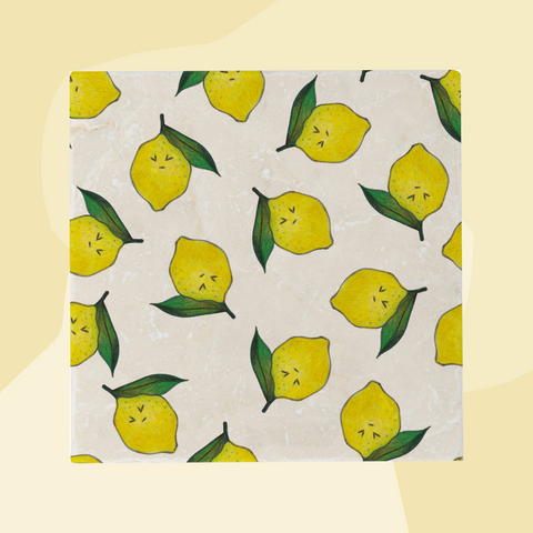 Ligarti Fliese Untersetzer Naturstein Zitronen Feinkost Online Shop Feinkostladen Geschenke  Geschenkeladen Köln Foodies Gourmets