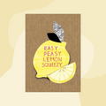 Fritzante Postkarte Lemon Zitrone Easy Peasy Lemon Squeezy