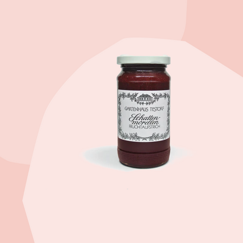 Gartenhaus Testorf Fruchtaufstrich Schattenmorellen Feinkost Online Shop Delikatessen Spezialitäten Geschenke Feinkostladen Köln Gourmet Lebensmittel nachhaltig