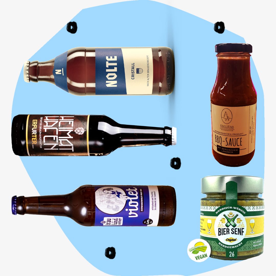 Geschenkbox Bier Geschenke Geschenkset herzhaft Snacks Feinkost Delikatessen Spezialitäten Papa Köln Online Shop Geschenkeladen Feinkostgeschäft