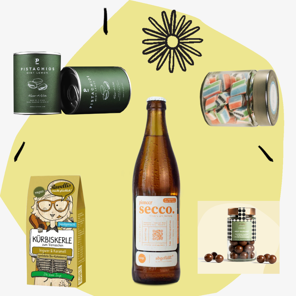 Geschenkbox als Dankeschön: Veganes Danke